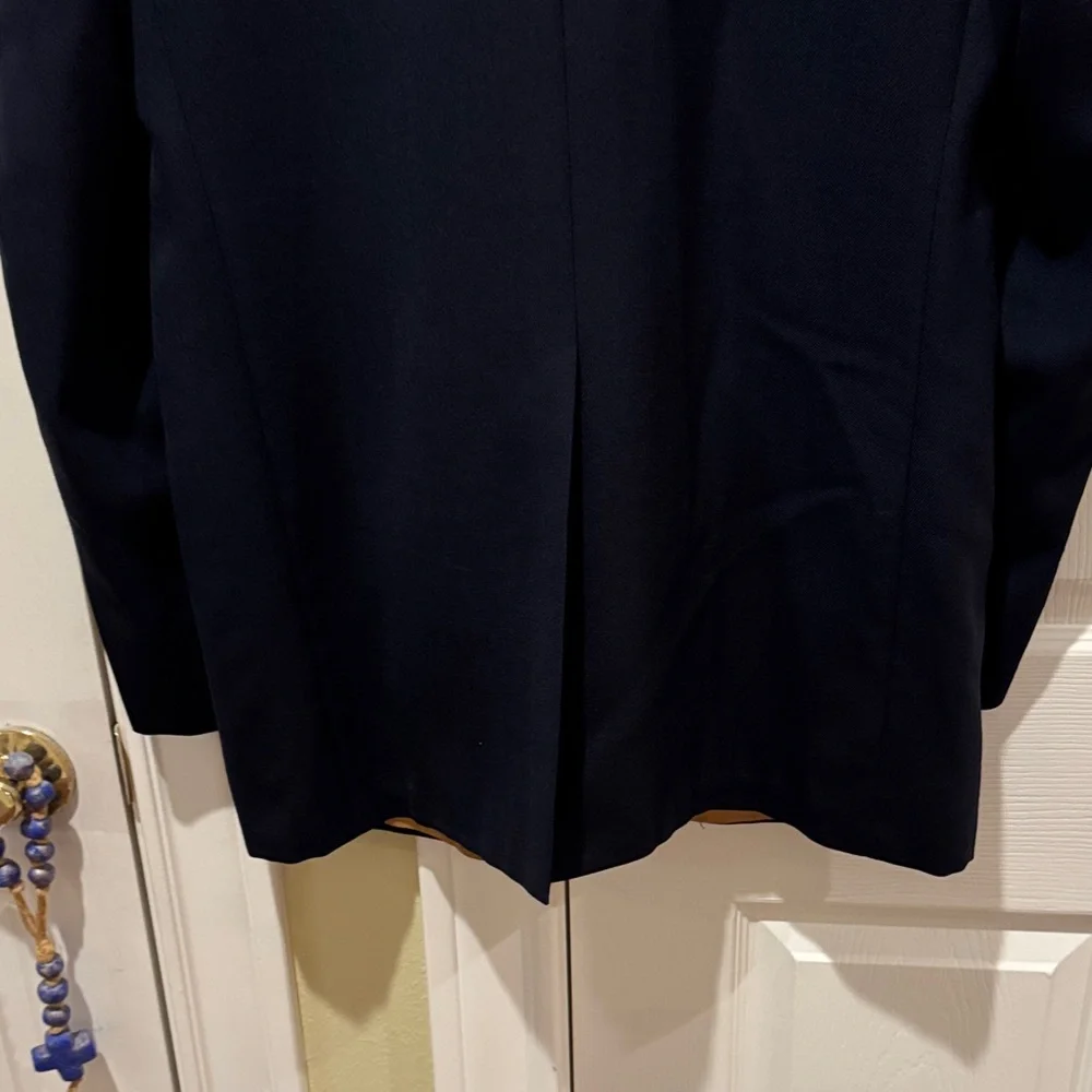 Vintage 1980s Izod Lacoste Classic Navy Blazer - Picture 8 of 9